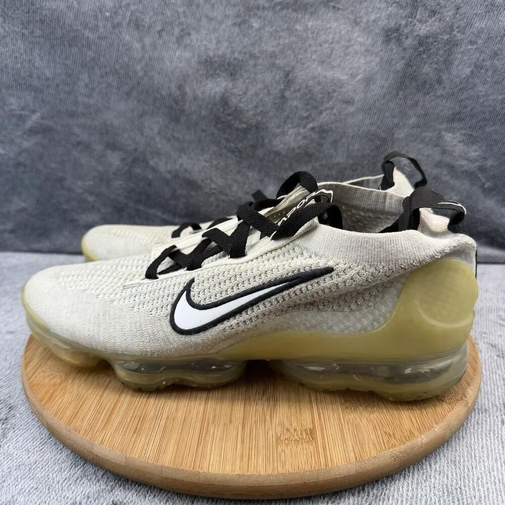 Nike Air VaporMax 2021 Flyknit Shoes Mens Size 12 Beige Sneakers DH4084-100